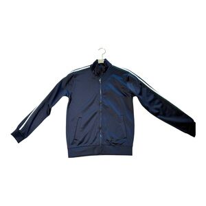 Zara Men's Dark Blue Track Jacket